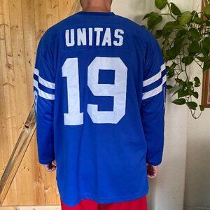 Johnny Unitas NFL Colts Mitchell and Ness authentic throwback 1970 jersey XXL